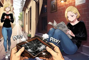 Crosdresser maid - Ai generated - Aian lora