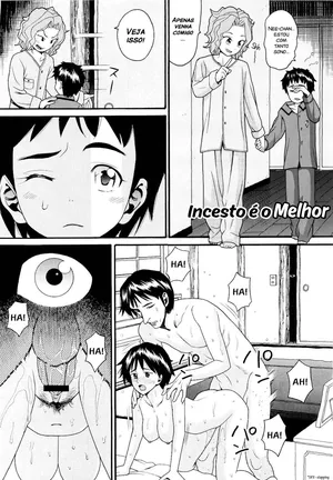 [Hatch] Kinshin Soukan wa Saikou!! | Incesto é o melhor (COMIC Megastore H 2009-09) [Portuguese-BR]