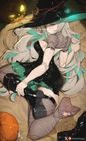 GreatoDoggo - Cecilia's ready for halloween
