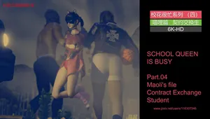 阿当作品 校花很忙4-《交换生喵哩》【写实风格、萝莉、SM】