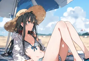 【cl-_-lo】【AI Generated】時に彼女たちもまたただの少女に過ぎない (やはり俺の青春ラブコメはまちがっている)