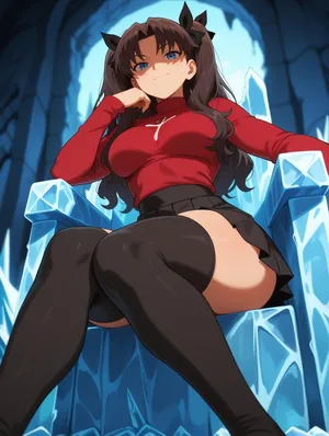 Rin Tohsaka | Fate Series waifuinvoker ai generated