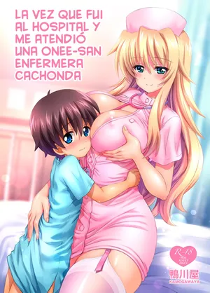[Kamogawaya (Kamogawa Tanuki)] Byouin ni Ittara Ecchi na Nurse no Onee-san ni Kensa sarechatta Hanashi | La vez que fui al hospital y me atendió una onee-san enfermera cachonda [Spanish [Cark-san] [Digital]