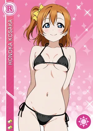 [AI Generated] Kousaka Honoka Cards