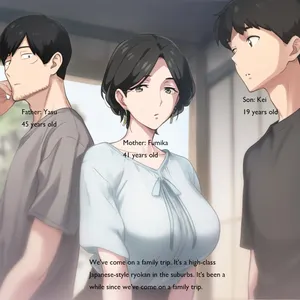 [MILF is Bikini] Family trip to Onsen