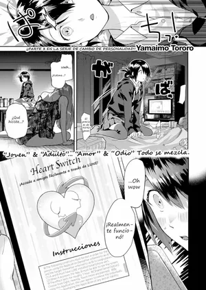 [Yamaimo Tororo] Heart Switch ~Sensei no Onayami Hen~ [Spanish] [TF Scans]