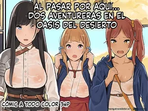 [Irotenya][Español] Onna Boukenshatachi ga Sabaku no Oasis ni Tachiyoru to......2