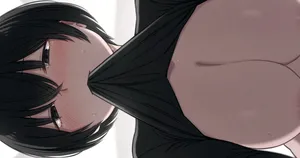 [煙ハク] 覆いかぶさってくるショートちゃん