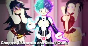 [Df1inc] Chapter 3: Uraraka and Deku's Quirk