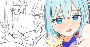 [うすしお丸] 【リクエスト】ヒサメ バニーガール