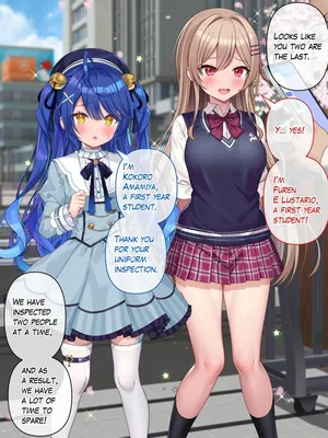 [Zerodo/Degree123] Uniform inspection Kokoro & Furen [English]