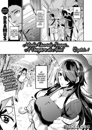 [Dramus] Haikei, Anal Vampire Senpai. Zenpen - Dear anal vampire. (WEEKLY Kairakuten 2022 No.44) [pt-BR]
