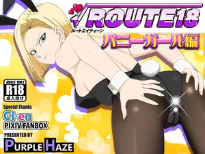 [PURPLE HAZE (Lime)] ROUTE 18  Bunny Girl Hen [English]