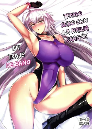 (SC2019 Autumn) [Tamagobou (Kumakiti)] Ryuu no Majo to Mizugi Ecchi Suru | Swimsuit Sex With The Dragon Witch (Fate/Grand Order) [Spanish]