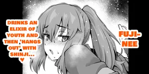 [Ankoman] Fuji nē, wakagaette Shinji to…❤ - Fuji-nee becomes young again and hangs out with shinji...❤ (Fate stay night) [English]