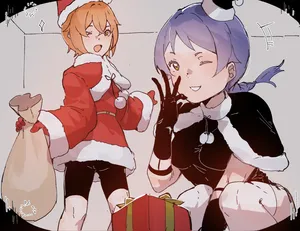 [Angel] Christmas 2025 with Meili and Petra (Re:Zero kara Hajimeru Isekai Seikatsu)