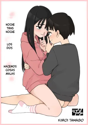 [Line Out(Kiiroi Tamago)] Yonayona Futari wa Warui koto｜Noche Tras Noche los Dos Hacemos Cosas Malas [Spanish] [BLACK ABANDONED SCAN]