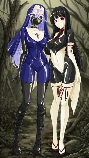 [Nyanko no Me (Tamakko)] Rubber Sister And Rubber Miko