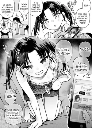 [Doji Ro] Okane o Harau to Doutei o Moratte Kureru Giri no Imouto - Mi hermanita toma mi virginidad a cambio de dinero [Español] [Traducciones necesarias]