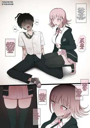 [Giga] Mahiru x Nanami BBC part 1 + Nanami x Mahiru BBC 2 + Nanami ×BBC 3 (Danganronpa 2) [Português PT-BR]
