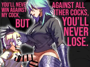 [Chimeda] Omae wa Watashi no Chinpo ni wa Katenai Shikashi Watashi no Chinpo Igai no Subete ni Kateru [Portuguese-BR] [Upscale]