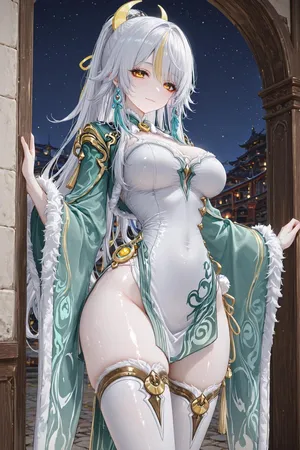 【Brightsky】Genshin Zibai 2 R18