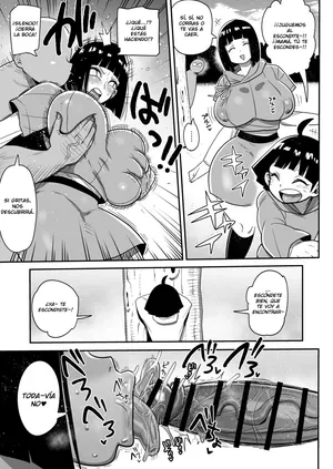 [Kiliu] Hinata to himawari to kakurenbo to ojisan | Hinata y Himawari jugando a las escondidas con un señor [Genezzes]