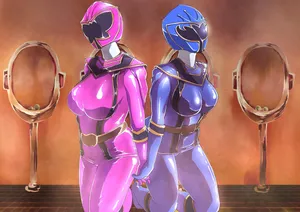 [Zizi] 桃色男子便所18 (戦隊ヒロイン)