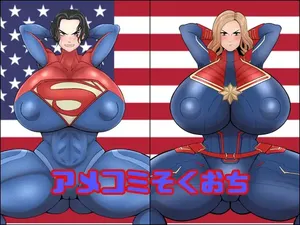 [Crepe Crepe (Creople)] アメコミそくおち (Various)