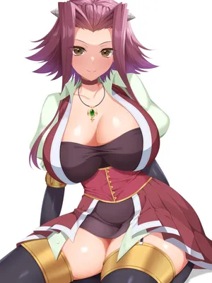 Aki Breast-Feed (Yu-Gi-Oh)