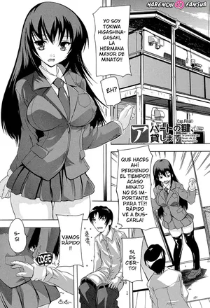 [Natsuka Q-ya] Aparment no Kagi Kashimasu 04 | Te prestare las llaves de mi Apartamento (Cap. 4) [Spanish] [Digital][Harenchi no Fansub]