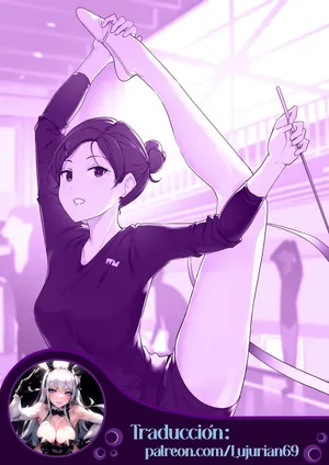 La gimnasta rítmica aprovecha al máximo su flexibilidad durante el sexo