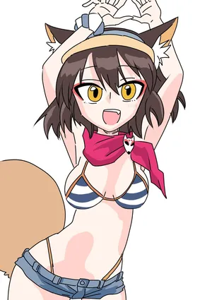 [京唄麻呂] イズナ水着 (ブルーアーカイブ)