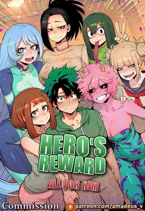 [Amadeus V] Number One Harem (Deku x UA Girls) [English] [Comic] [AI Generated]