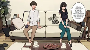 [Wakamatsu] Tsukiai Hajimetara Meccha Karada o Motomemakutte kuru Downer-kei Onee-san｜La Chica Sombria Que Se Volvio Deseosa De Mi Una Vez Que Empezamos A Salir [Spanish] [BigDaddy Scan]