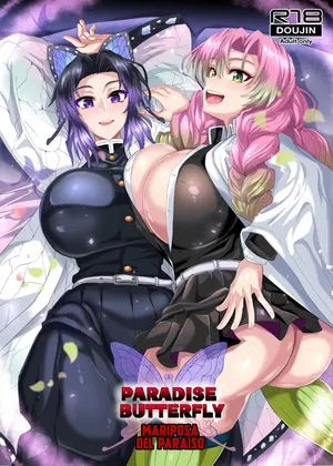 [TOPGUN (Puripuri JET)] Gokuraku Chou | Mariposa Del Paraíso (Kimetsu no Yaiba) [Spanish] [Digital]
