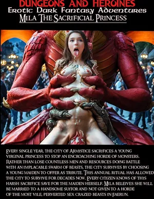 The Sacrificial Princess Mila [AI Generated]