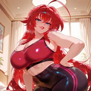 Rias Gremory Gym septerna ai generated