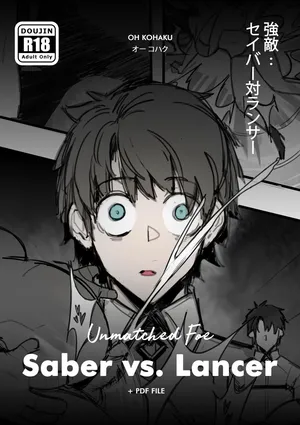 [Ohkohaku] Unmatched Foe_ Saber vs. Lancer (Fate/Grand Order)