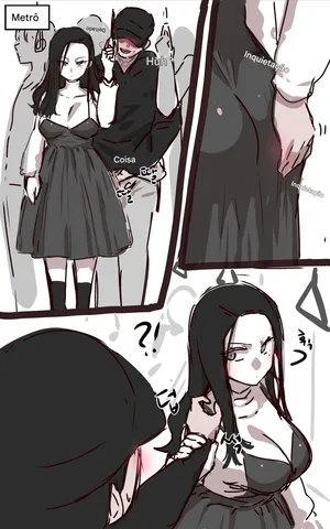 (Ooyun) a garota molestadora no trem