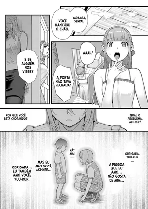 [Matsuka] Dekiai x Shuchaku Kouhen ~Itoko no Jouyoku ni Nomikomareta Jokyoushi~ [Portuguese]