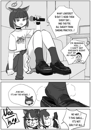 [Sockshop / ヤバい靴下屋さん] Kazusa’s Post-Practice Stinky Foot Tease