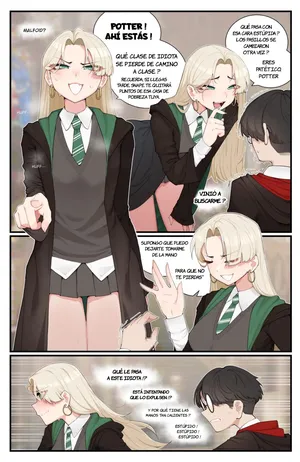 [Luxu] Tsundere Malfoid (Harry Potter [Spanish] [JFairy Traslate]