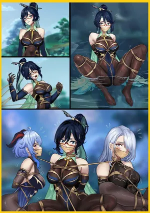 [King] 原神缚——闲云与她的性感徒弟们