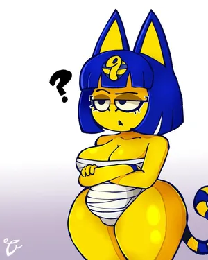 [AfroNSFW] Ankha's new friend / El nuevo amigo de Ankha