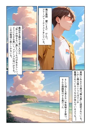 [アニメ一本背負] 政府に隠蔽された孕ませ種付け島の秘密