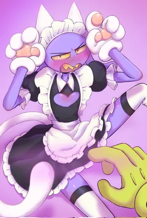 (TOON MIX 22) [Nya Nya Nya (Nya)] Nyaa Nyaa Milk Maid (The Amazing Digital Circus) [Textless]
