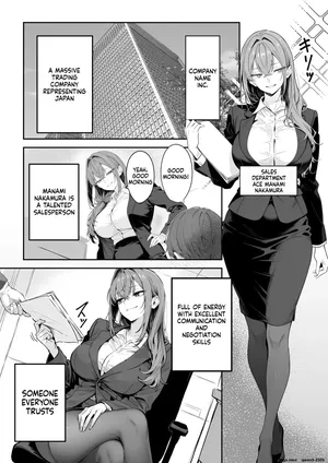 [@MT Comic] Eigyō seiseki saikai no OL ga zen shain no sei shori-gakari ni naru kaisha - AI Generated [MTL]