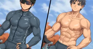 [とらきち] ロードバイクお兄さん