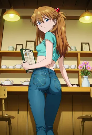 [Vanitas AI] Souryuu Asuka Langley 15 [AI Generated]